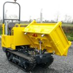 NC CONSTRUCTION LATEST MODEL 1 ton 3 way tip tracked dumper